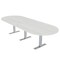 Skutchi Designs 45 in W, 120 in L, 29 in H, Engineered Wood Top, White HAR-RAC-46x119-T-WHCYPRESS - alternate 1